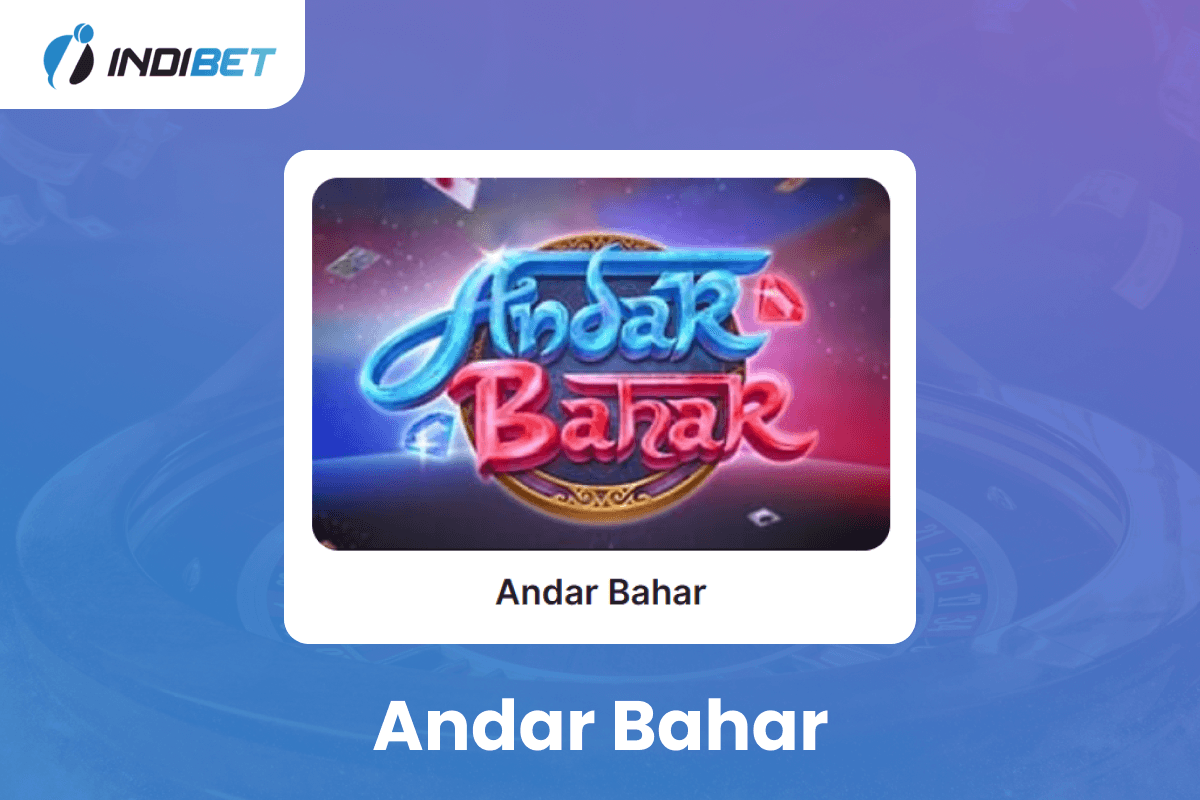 Andar Bahar artwork from Indibet