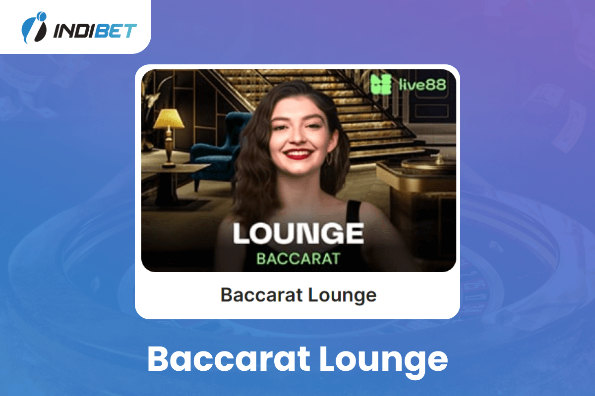 Baccarat artwork from Indibet