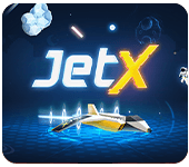JetX artwork from Indibet