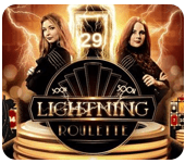 Lightning Roulette artwork from Indibet