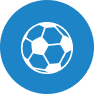 Football icon from Indibet