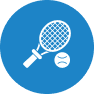 Tennis icon from Indibet