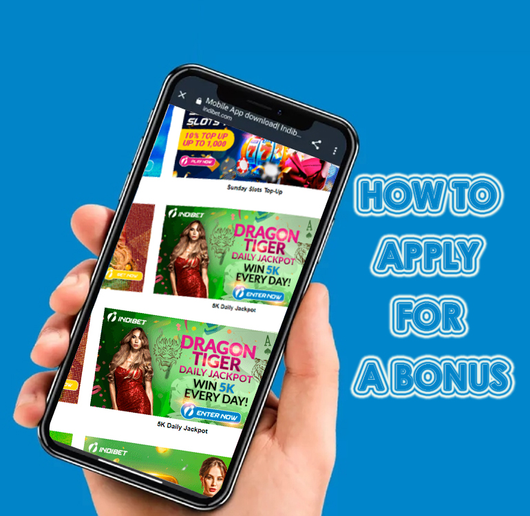 an image of how to apply for a bonus