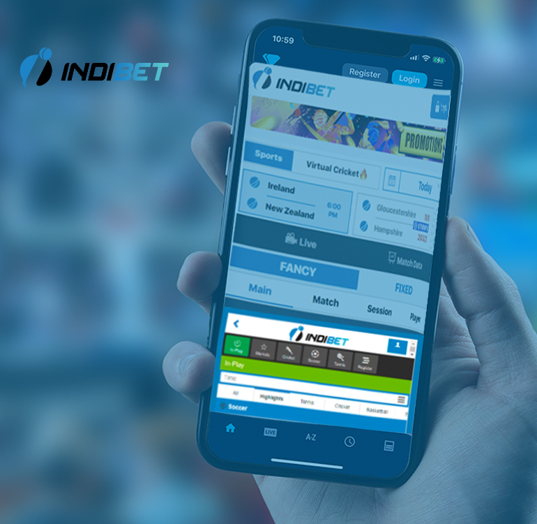 how to bet in the indibet app
