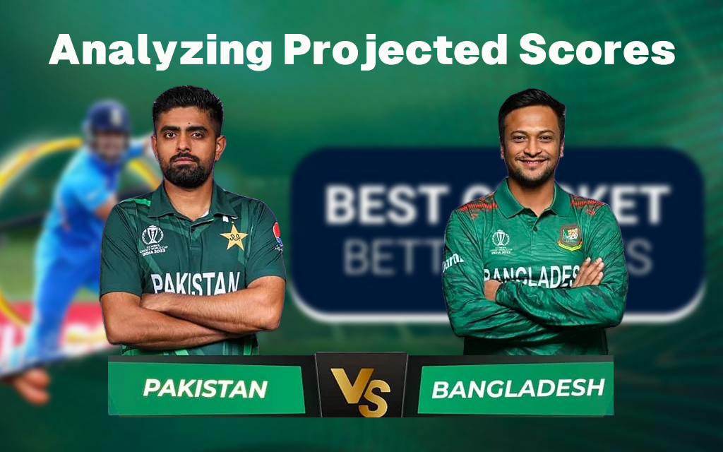 Cricket Math: Analyzing Projected Scores for Pakistan vs Bangladesh