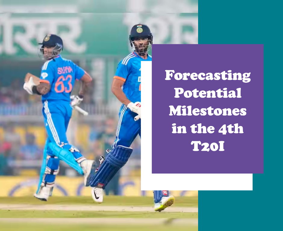 Record Alert: Forecasting Potential Milestones in the 4th T20I