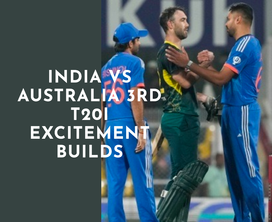 Cricket Carnival in Karnataka: India vs Australia 5th T20I Excitement Builds