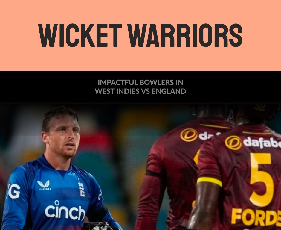 Impactful Bowlers in West Indies vs England
