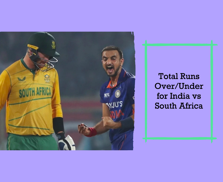Run Extravaganza: Total Runs Over/Under for India vs South Africa