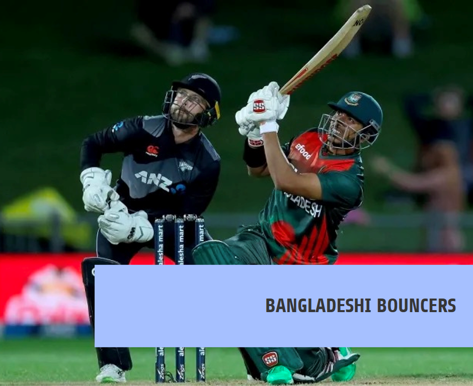 Bangladeshi Bouncers: Analyzing the Short-Pitched Bowling in NZ vs. BAN