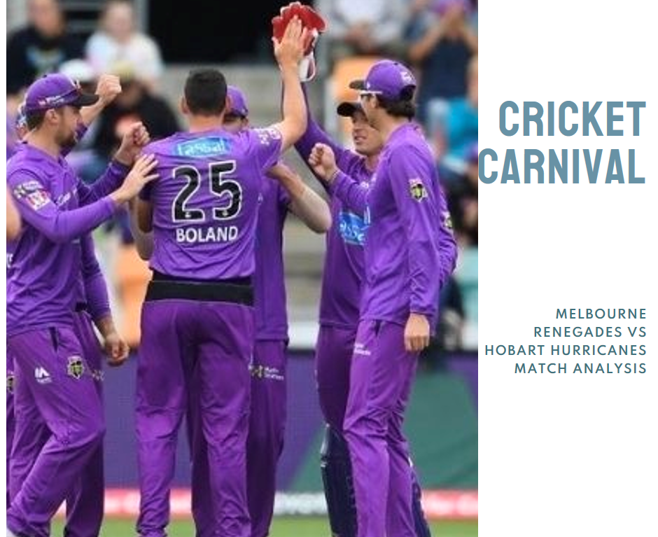Cricket Carnival: Melbourne Renegades vs Hobart Hurricanes Match Analysis Indibet Betting and Casino