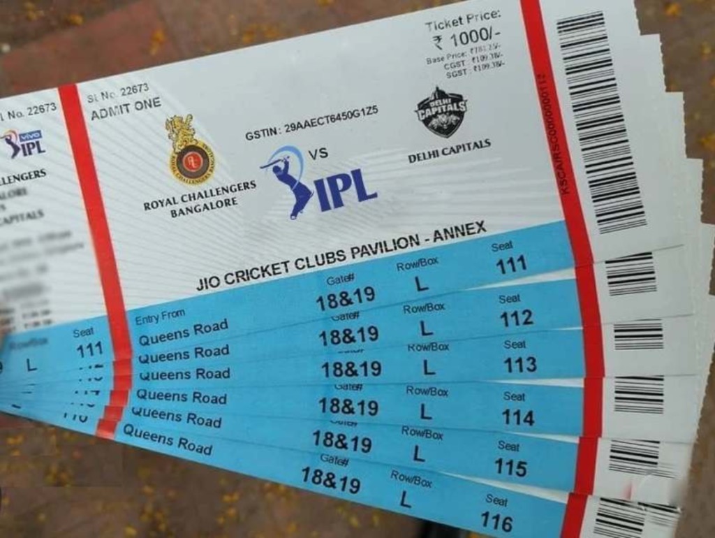 IPL Tickets Booking for Indian Premier League 2022