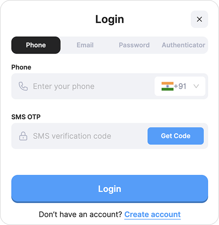 Open the Registration Form Indibet Betting and Casino