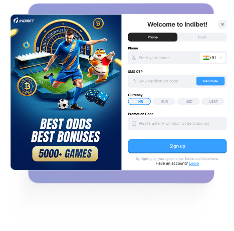 Registration Step-by-Step Guide Indibet Betting and Casino