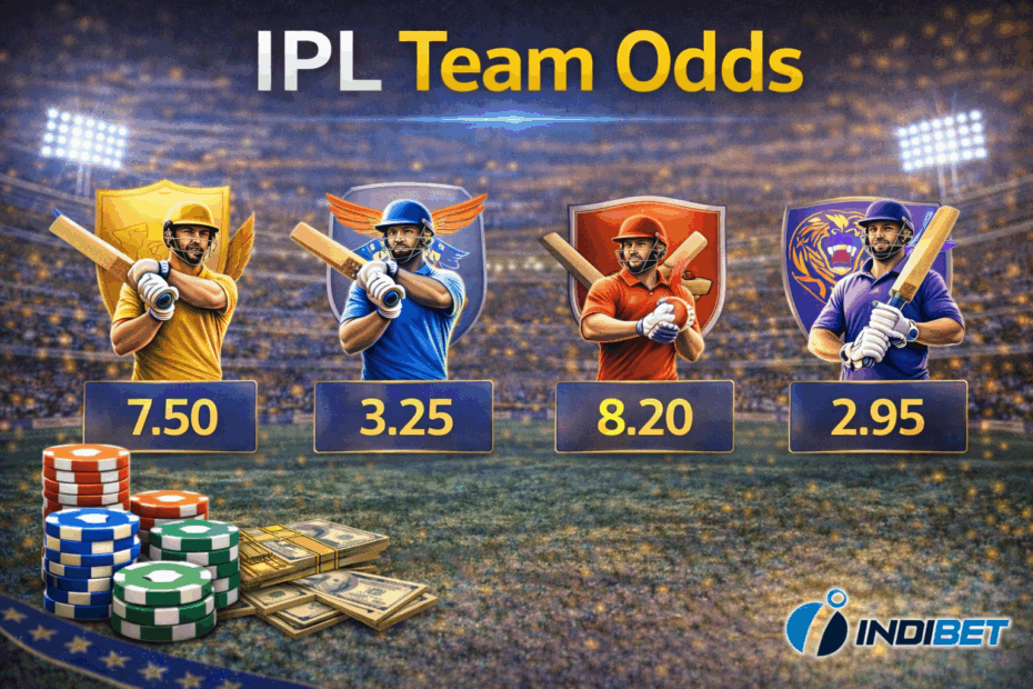 ipl team odds Indibet Betting and Casino